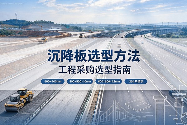 新疆沉降板选择方法