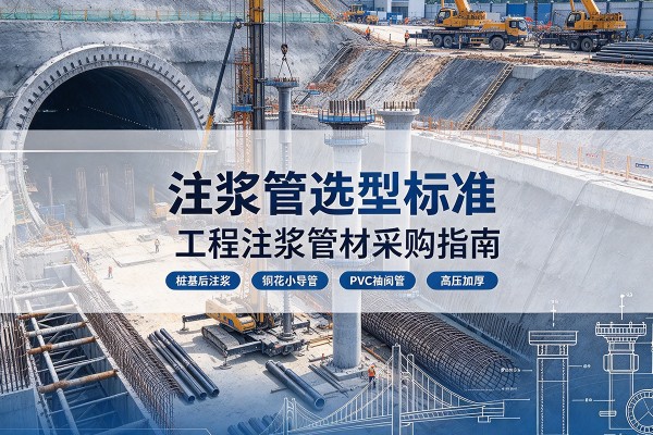 新疆注浆管选型标准