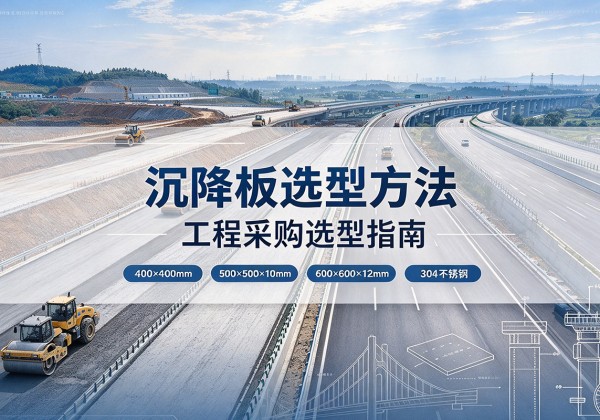 新疆沉降板选择方法