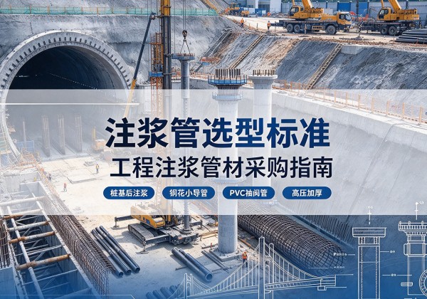 新疆注浆管选型标准